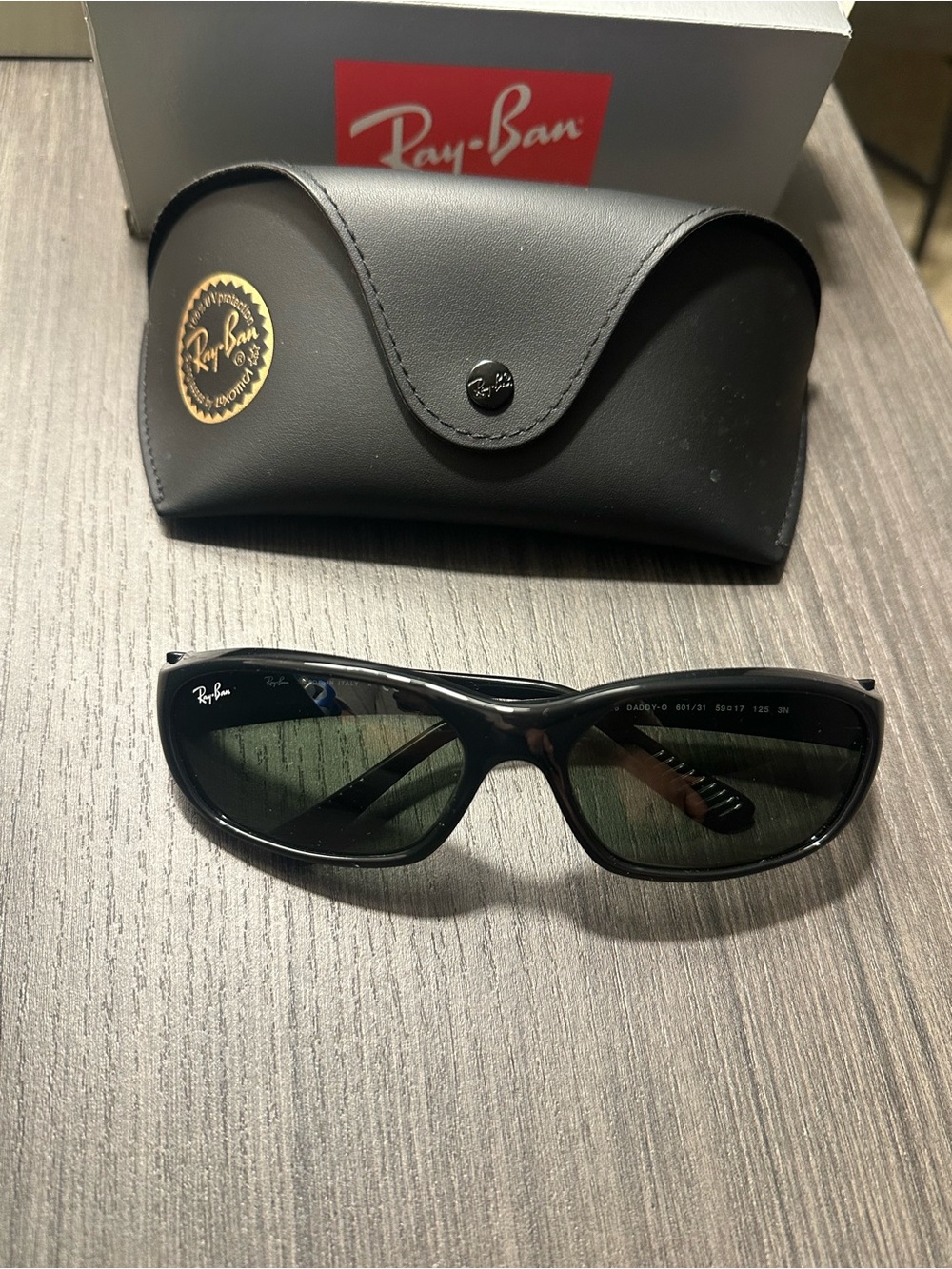 Ray-Ban Daddy-O black sunglasses